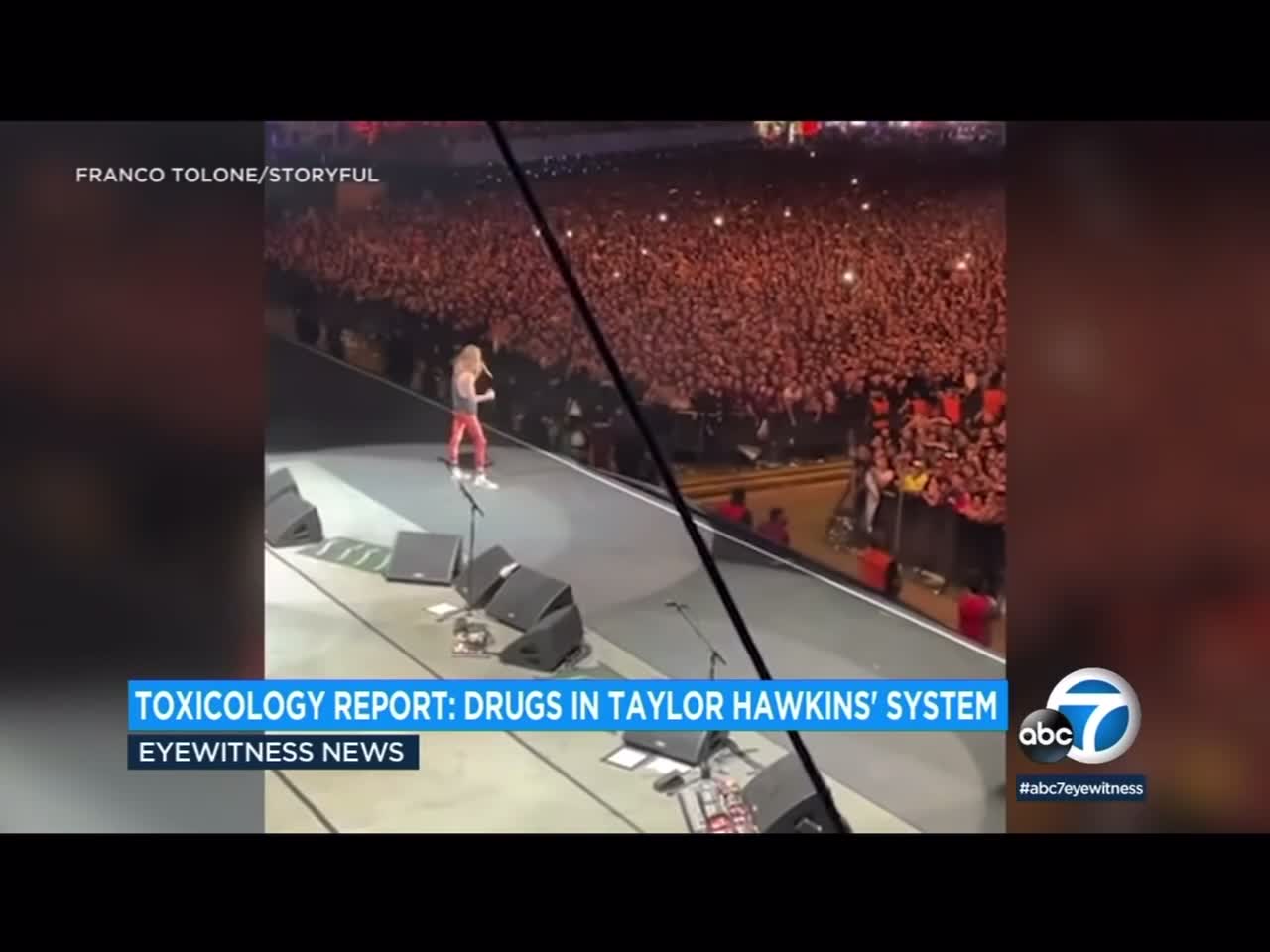 Foo Fighters drummer Taylor Hawkins dies in Bogota Columbia at 50 years old