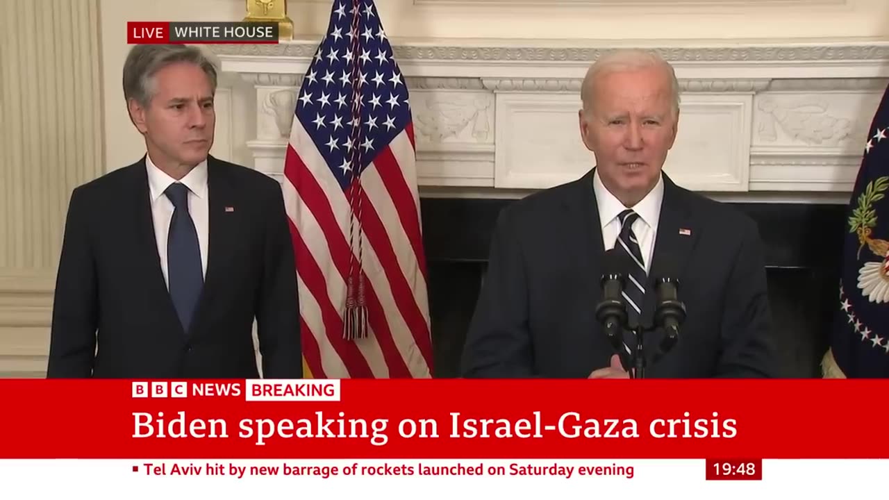 US support for Israel is ‘rock solid’, President Joe Biden says – BBC New October 8, 2023