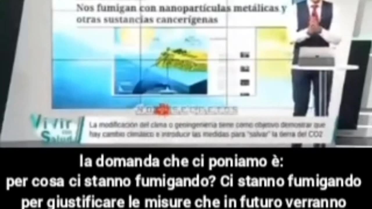 TV SPAGNOLA COMPLOTTISTA??? 🙄🤔 "Non sono nuvole normali"