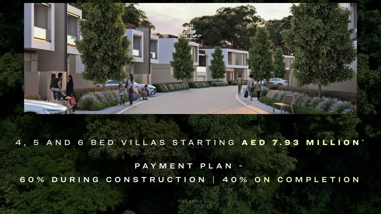 🏡Sobha ELwood 4, 5 & 6 Bed Villas in Dubai