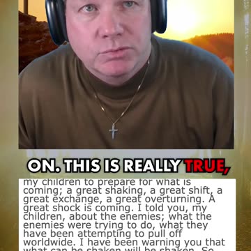 A Great Shaking is Coming