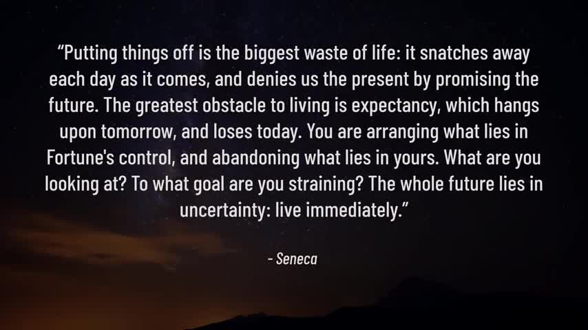 Seneca Quotes - LEARN HOW TO LIVE! (Greatest Stoicism Quotes)