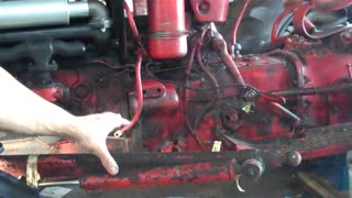 Ford 841 Powermaster Tractor Ep11: Split Tractor / Replace Clutch - 1 Prepare to split the tractor