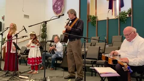 Mary did you Know - 8 year old Elizabeth Ayres with Dean Johnson, Jack Metzger, and Charlie Fournier