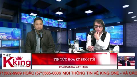 TIN TỨC HOA KỲ BUỔI TỐI - 10/28/2022 - The KING Channel