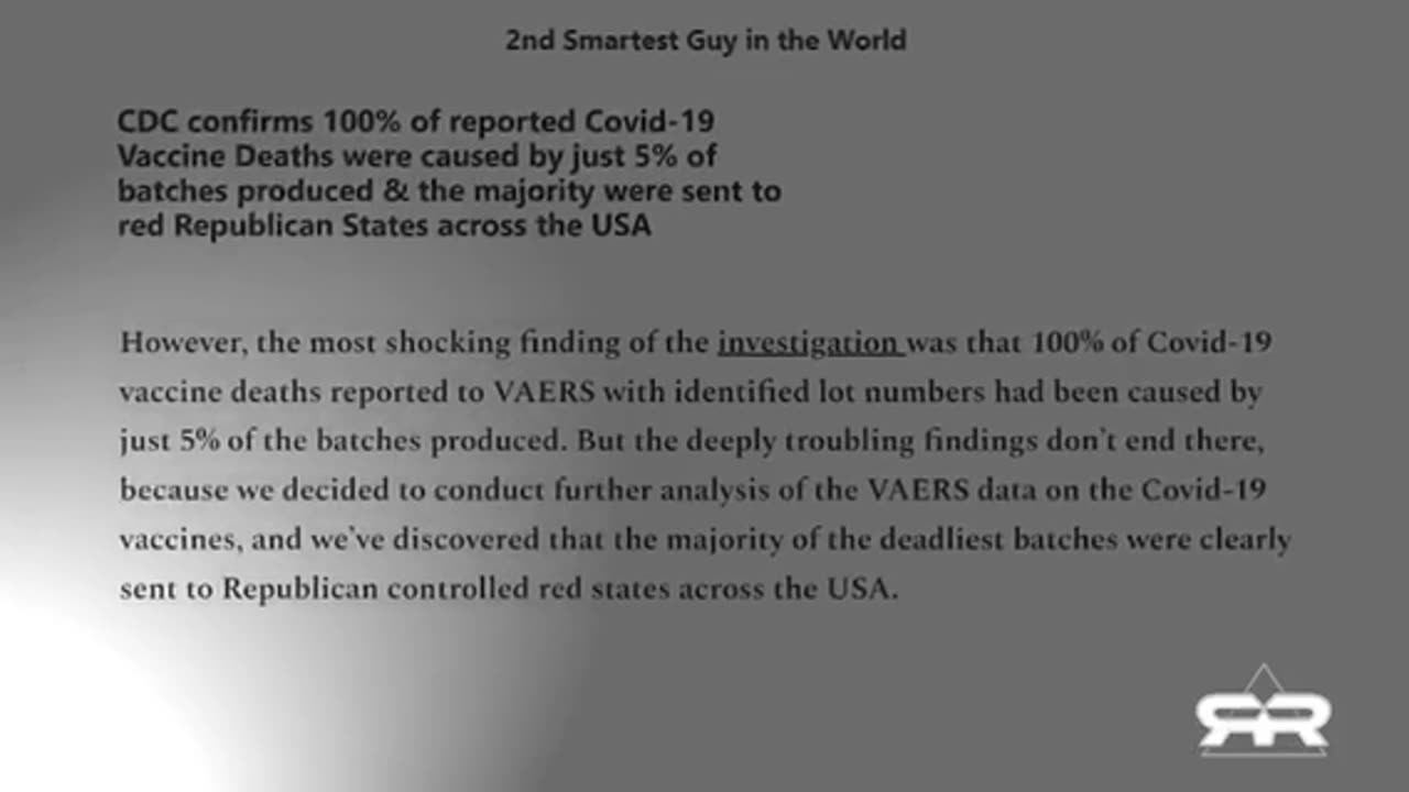 WEF promoting Democide via “Safe & Effective”