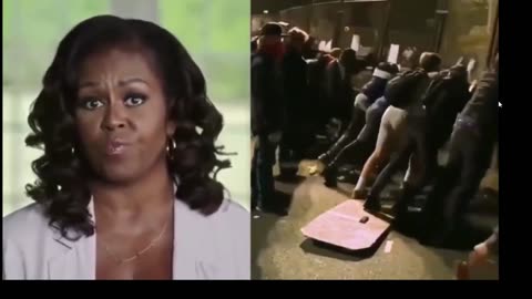 Michelle Obama lies about Trump