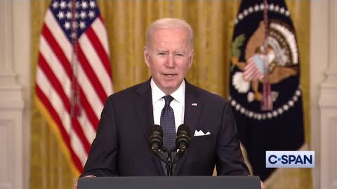 President Biden: "Invading Ukraine will prove to be a self-inflicted wound."