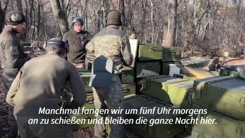 So kämpfen ukrainische Soldaten an der Front bei Bachmut