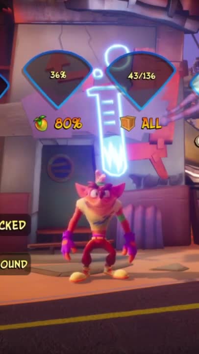 Totally Tubular Crash Skin Gameplay - Crash Bandicoot 4: It’s About Time (PS4 Digital Pre-order)