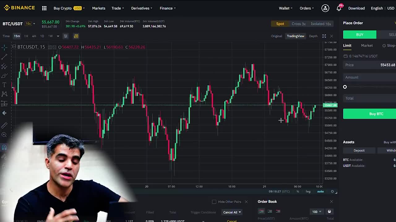 Binance Crypto Trading Technical Analysis Course Vid 1 _ How to Read Charts