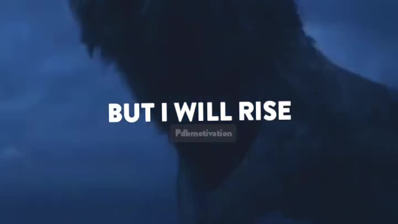 I'll Rise Again..Motivational video / Motivational status video. #shorts