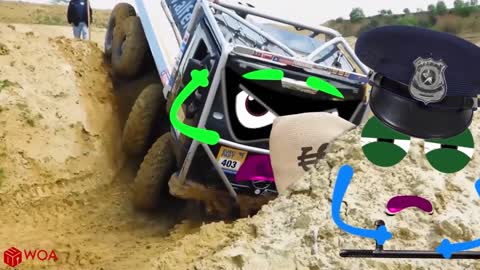 Extreme Monster Truck Off Road Crashes & Fails