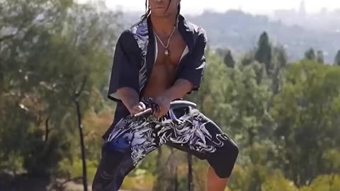 Anime in real life! Fikshun (me) Bullet cut! #short #samurai #fikshun