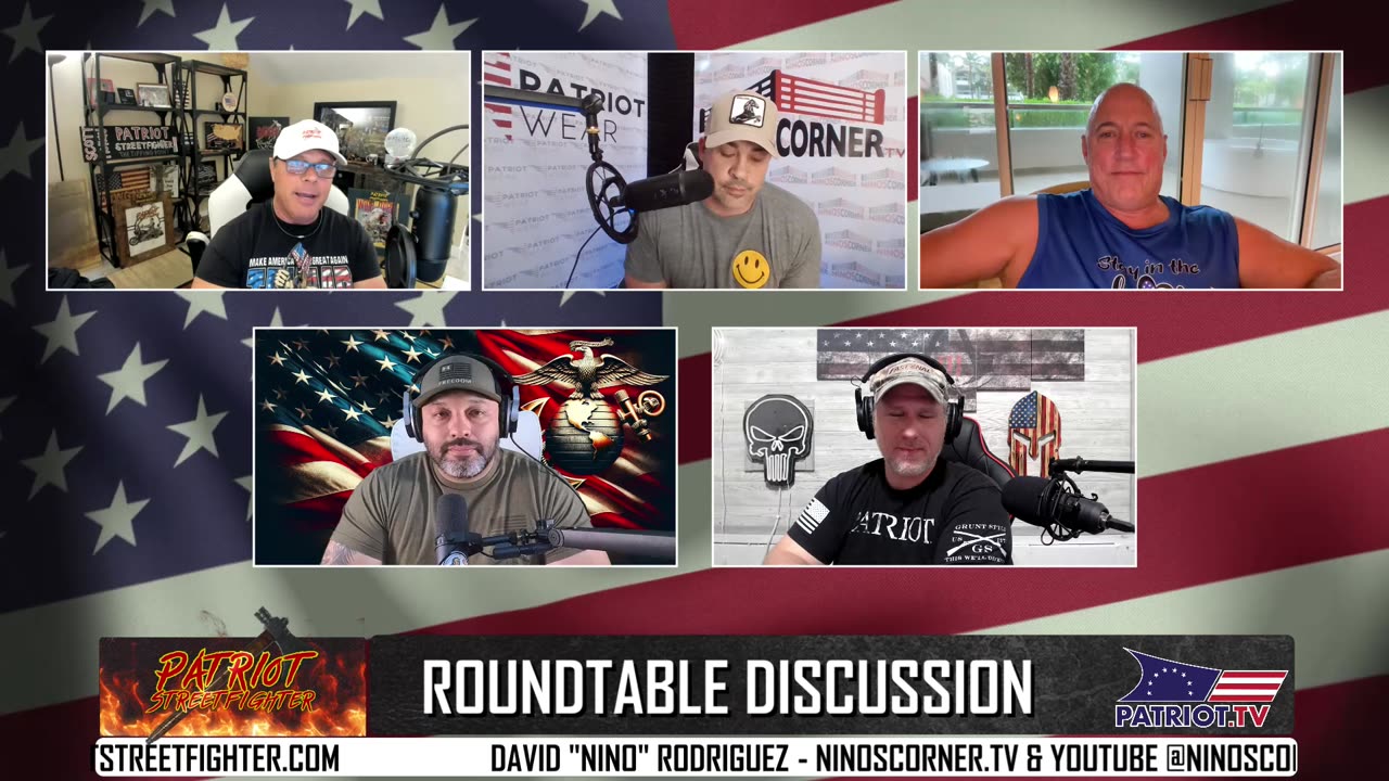 Patriot roundtable on election red wave, the coming violence, deep state fear, democrat party extinction.