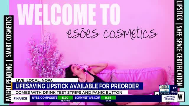 Lipstick safety device developed by Las Vegas company now available for preorder