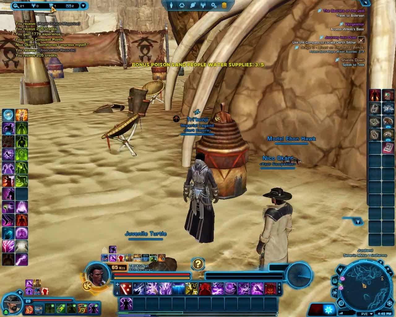 SWTOR – Sith Inquisitor - Tatooine – part 1