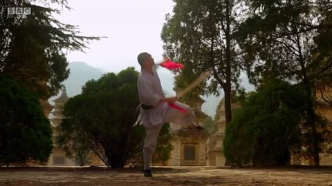 The extraordinary final test to become a Shaolin Master | Sacred Wonders - BBC