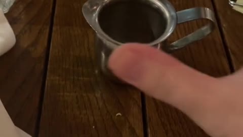 Me when I see those cute milk cups used for coffee in restaurants