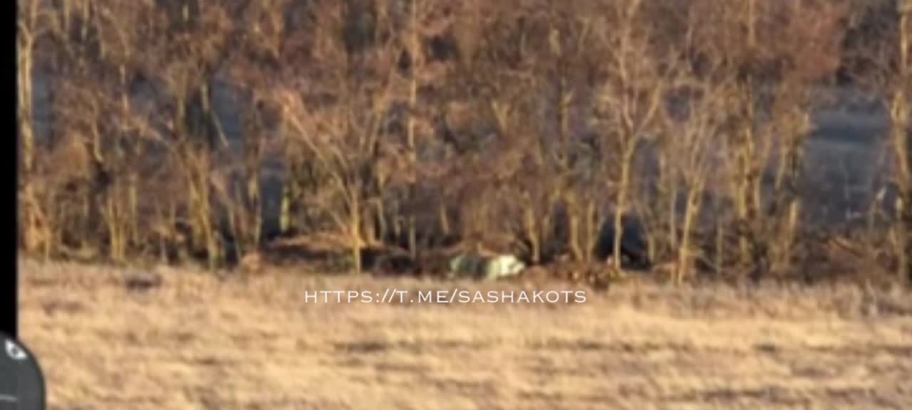 Processing of the observation post by AGS-17 fire in the Zaporozhye direction