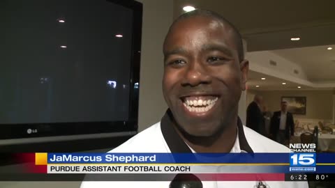 June 19, 2017 - Purdue Assistant Football Coach JaMarcus Shephard Ready to Impact the Program