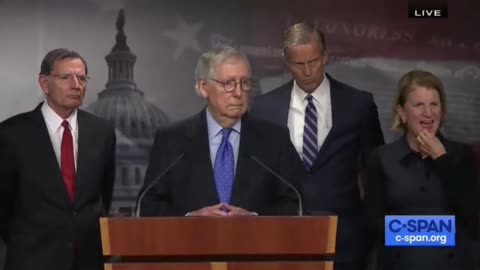 McConnell Wants It To Be Clear That He's "Not Going Anywhere"