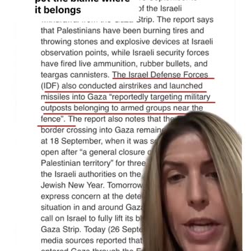 PUTTING THE BLAME WHERE IT BELONGS WITH PROOF