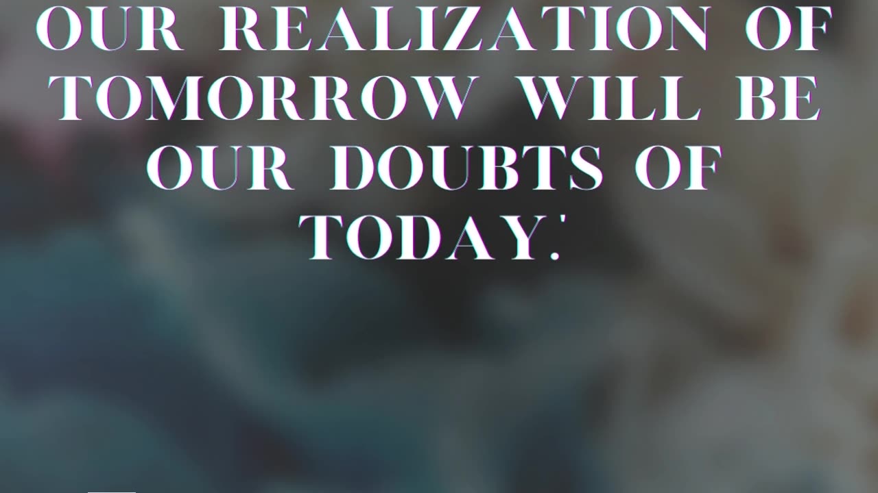 The only limit to our realization of tomorrow #rumbleviral #quotes #reels #rumbleshorts