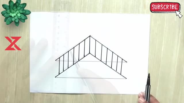 Ladder 3D Drawing