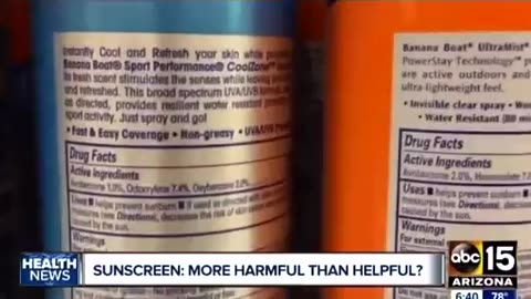 DID YOU KNOW THAT SUNSCREEN IS MORE HARMFUL THAN HELPFUL? MOST SUNSCREENS CHEMICALS STAY IN YOUR BLOODSTREAM EVEN IF USED ONLY FOR A DAY?