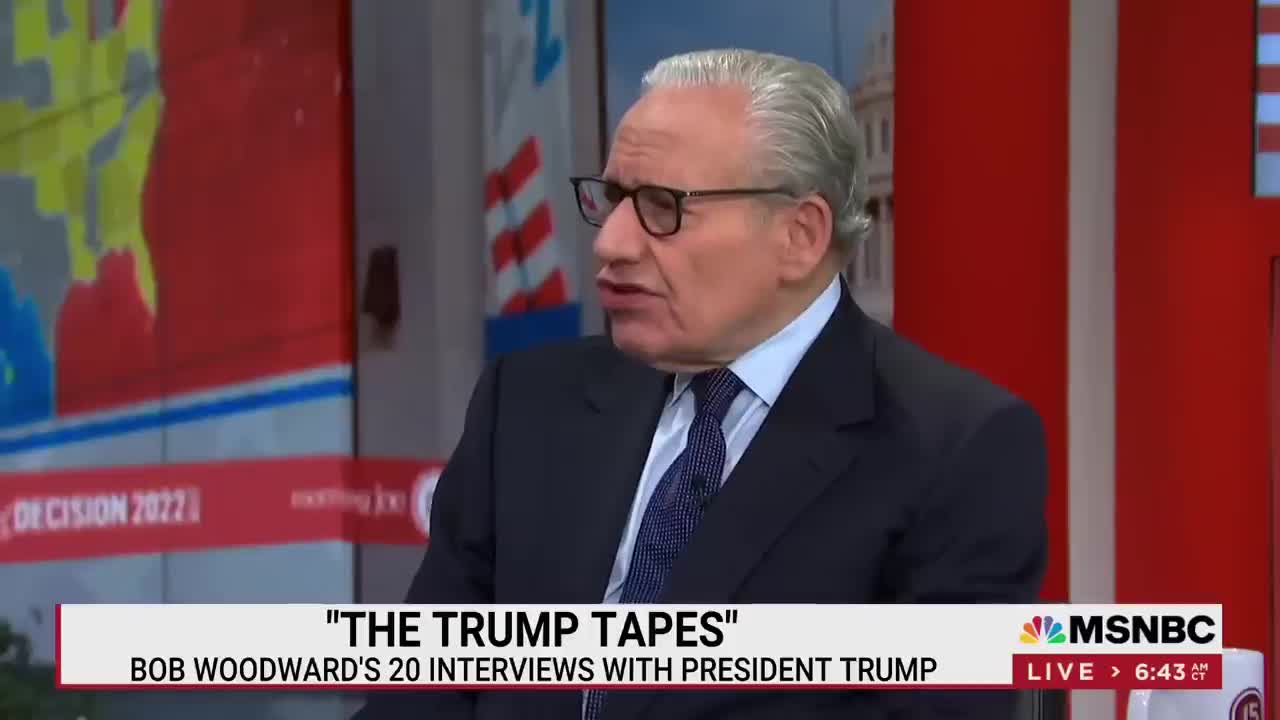 Trump Tells Woodward In 2020 He 'Wanted To Always Play It Down' On Covid