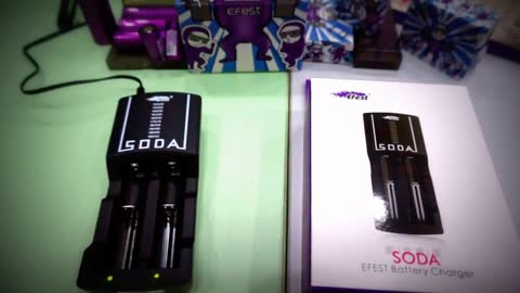 Efest Soda Dual Battery Charger