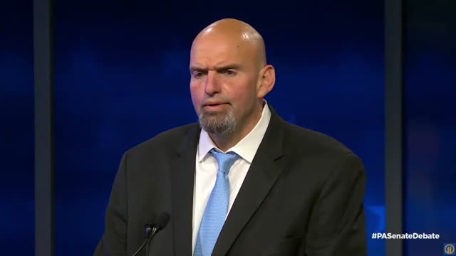 Fetterman defends holding a shotgun to the chest of an unarmed black man.