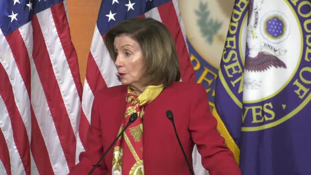 Pelosi Pressed On Lawmakers Trading Stocks