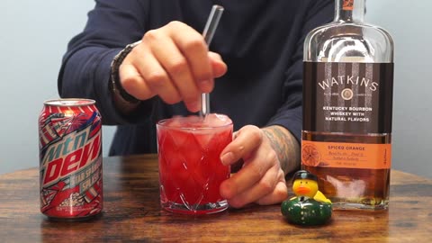 Ricky Dunn - Watkins Spiced Orange Whiskey & Mtn Dew Star Spangled Splash Red Berry Soda