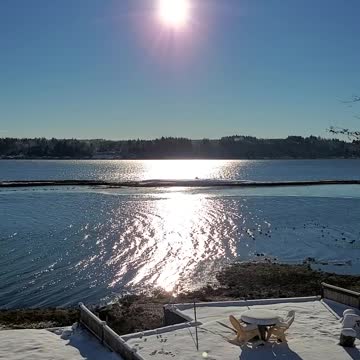 Sunshine after the snow