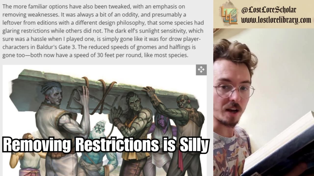 D&D 2024 Removing Restrictions is Silly