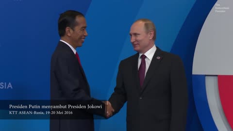 President Jokowi in Russia