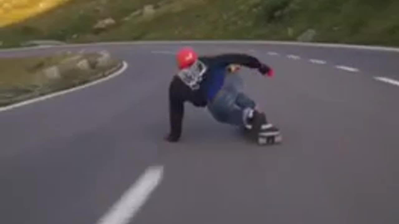 fast skateboarding