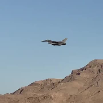 PYTHON flight heading out for the NTTR F16