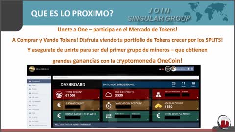 ONE COIN Plano de Compensação Português & Español em 7 Minutos!