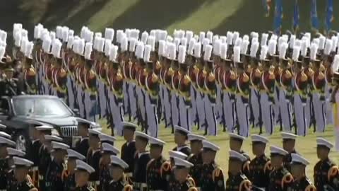MILITARY DAY: South Koreans smash bricks with their heads