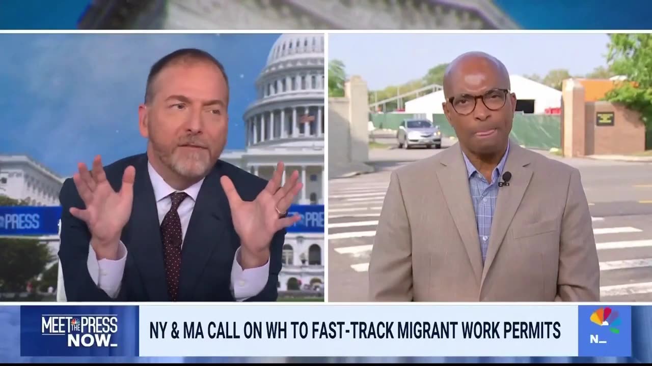 NBC’s Chuck Todd Forced to Admit Texas GOP Governor Was Right about Biden's Open Borders