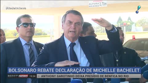 Bolsonaro volta a defender a soberania da Amazônia: "É nossa".