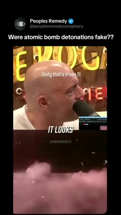 Were nuclear blasts faked - YES