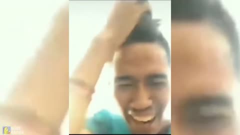 If you laugh You will get slaped !