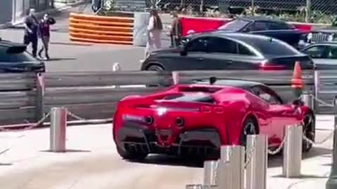 299# Ferrari SF Supercars in Monaco