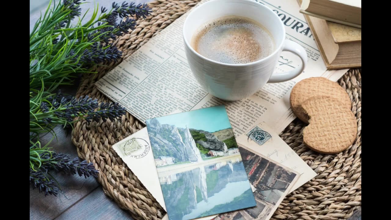 Studying chilling music