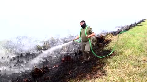 Drought fuels 'catastrophic' wildfire in rural Argentina