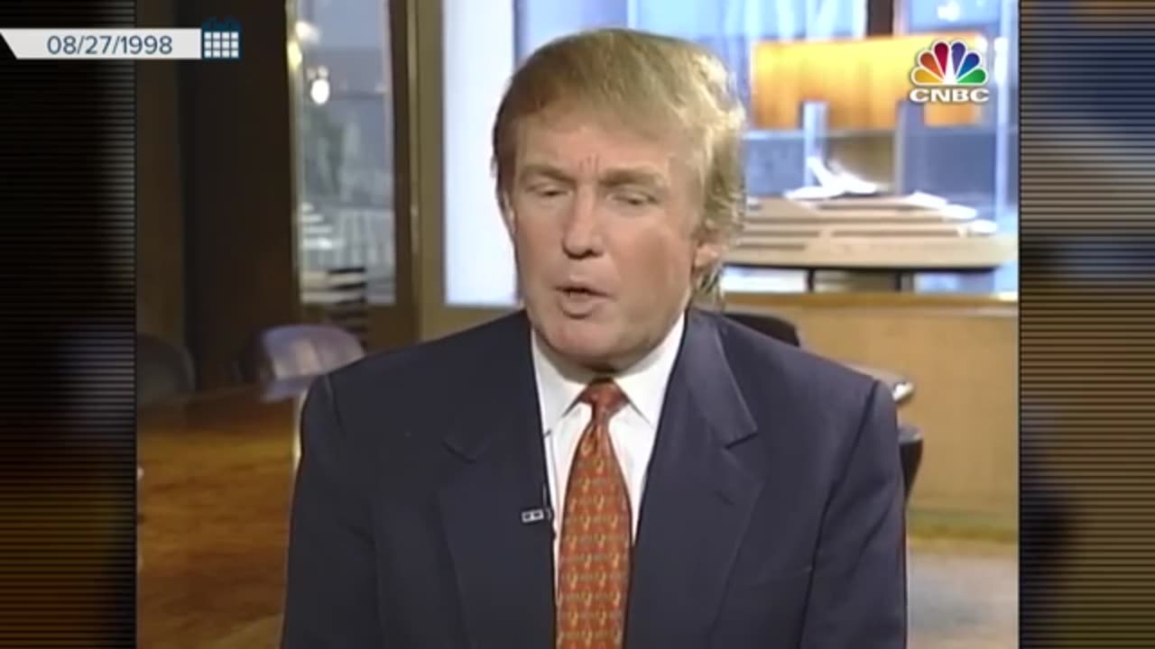 Donald Trump on Bill Clinton and Monica Lewinsky 1998